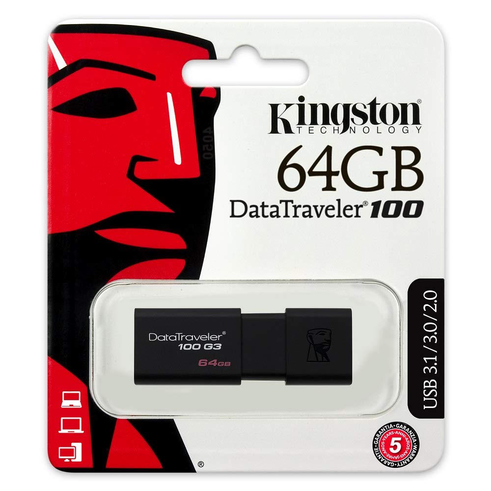USB 64GB 3.0 DataTraveler 100 G3